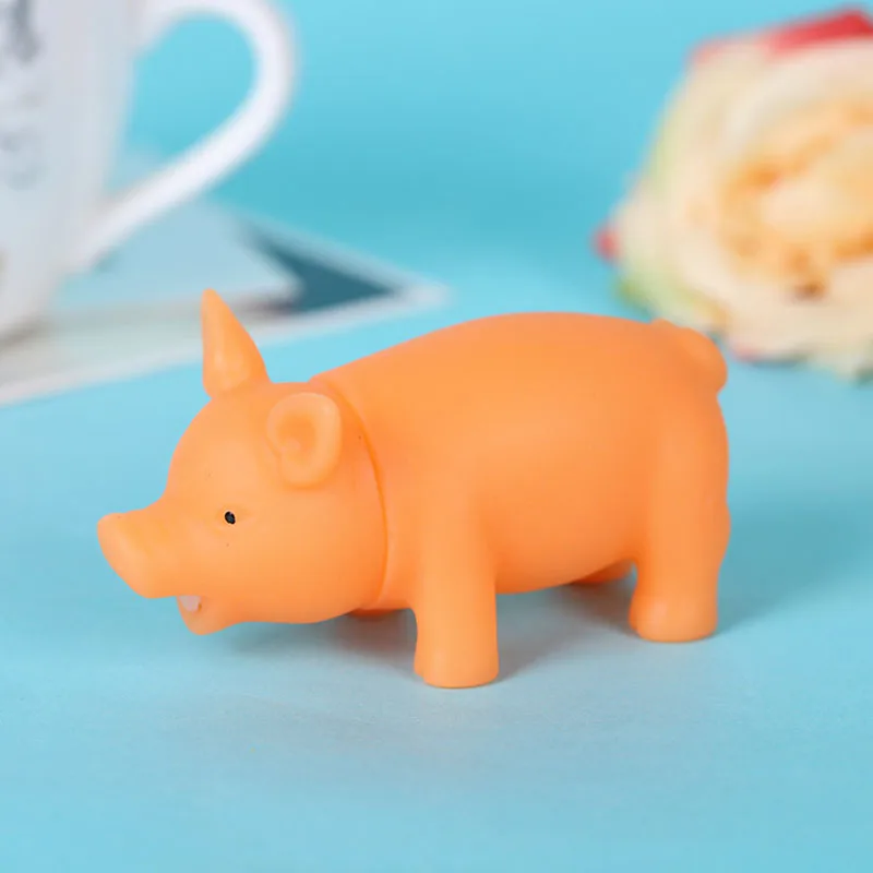 

Lovely Silicone Toy Kawaii Pig Anti-stress Toys Chancellory Slime Squish Cute Pig Fun Toy Squish J0099