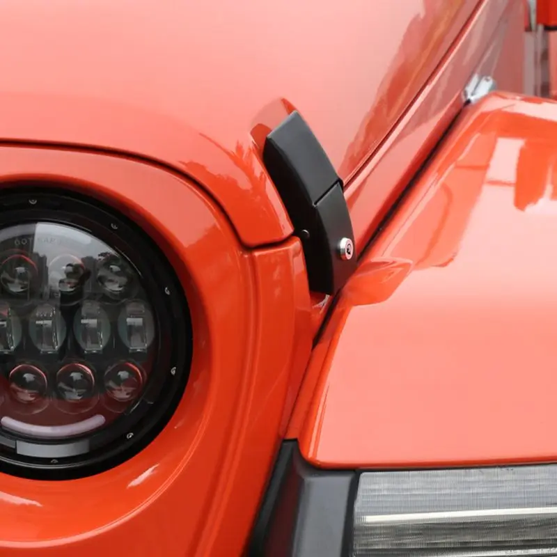 Капоты двигателя Замок капота для Jeep Wrangler JK 2007- металл с ключом шаблон дизайн капота замок для Wrangler замок для автомобильного капота