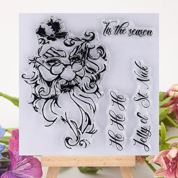 

Dolce Vita Christmas Stamp Transparent Clear Stamps Snowflake Silicone Stamps for DIY Scrapbooking Card Making Craft Supplies