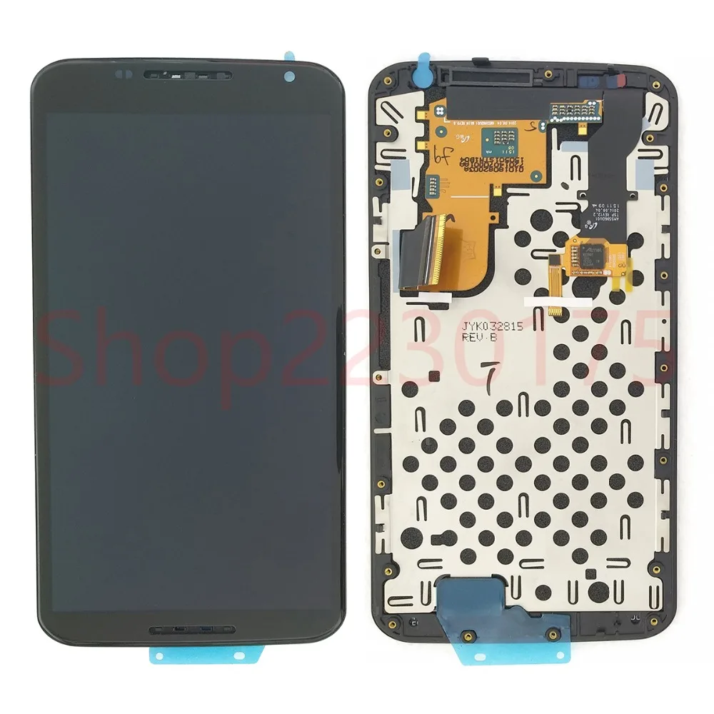 

For Motorola Moto Nexus 6 XT1100 XT1103 LCD Display Touch Screen Digitizer Assembly Frame Replacement Parts