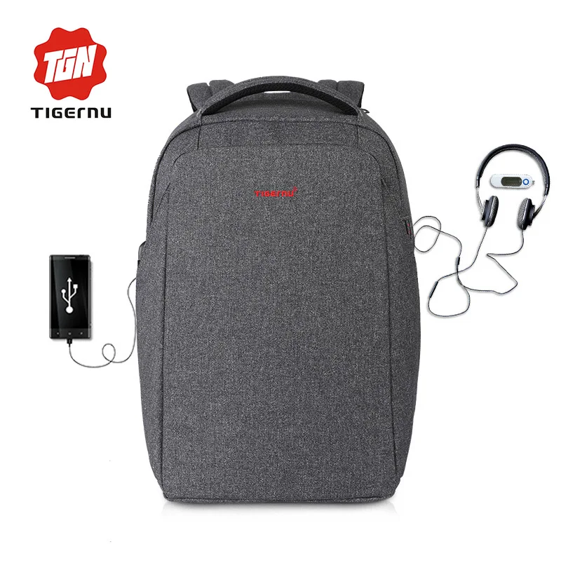 Tigernu New Arrival External Charging USB font b Laptop b font font b Backpack b font