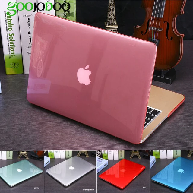 Laptop Case Cover for Apple MacBook Air 13 11 12 Pro 13 15 Retina 15 15.6 Laptop Case for Apple Macbook Transparent Crystal