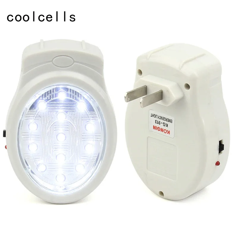 13 LED Rechargeable Home Emergency Automatic Power Failure Outage Light