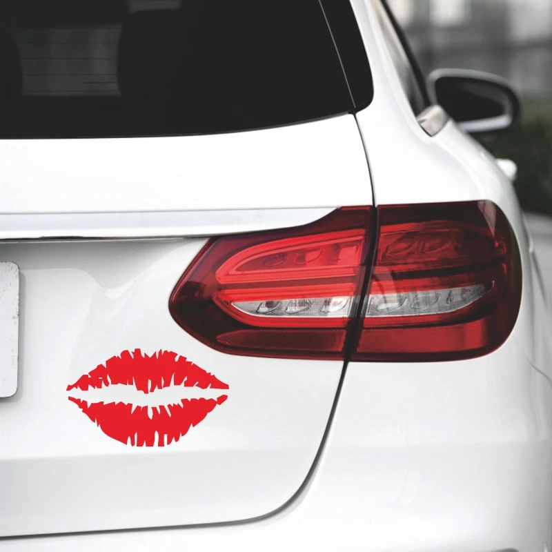 Lip print Sticker Logo Name Lip print Decal Posters Vinyl Wall Decals Pegatina Quadro Parede Decor Mural Lip print decal 1c