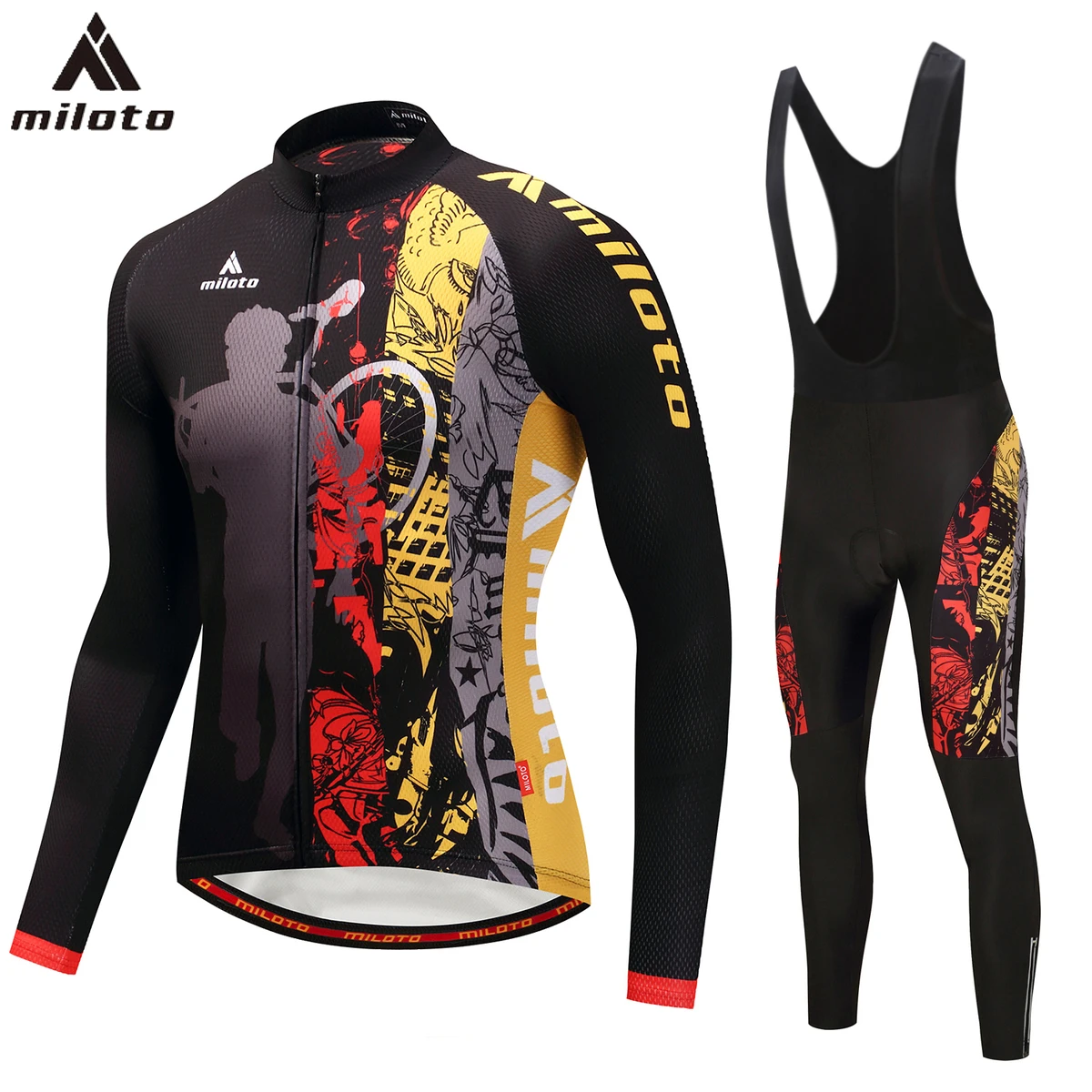 

MILOTO Thin Long Sleeve Bicycle Clothing High Quality Bike Clothes Downhill Baby Clothes