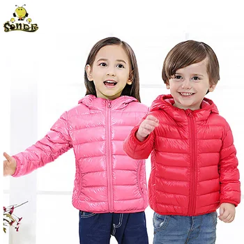 

Children's jacket boy and girl clothes warm autumn Coat hooded teens parka winter jacket children 2-13 years exclusive.