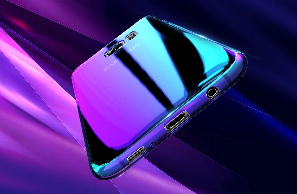FLOVEME Plating Case For Samsung Galaxy S7 Edge S6 S6 Edge Gradient Color Ultra Thin Hard PC Protective Cover For Galaxy S8 Plus_02