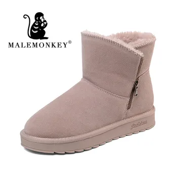 

2019 Autumn Winter Women Boots Female Shoes Brand Women Ankle Boots Heels Shoes Woman Suede Leather Boots