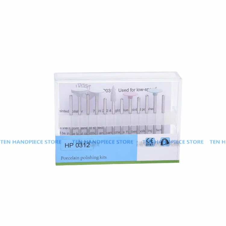 

2018 Good Quality HP0312 Porcelain Teeth Polishing Kit Used for Dental Low-Speed Handpiece Teeth Whitening Oral Hygiene