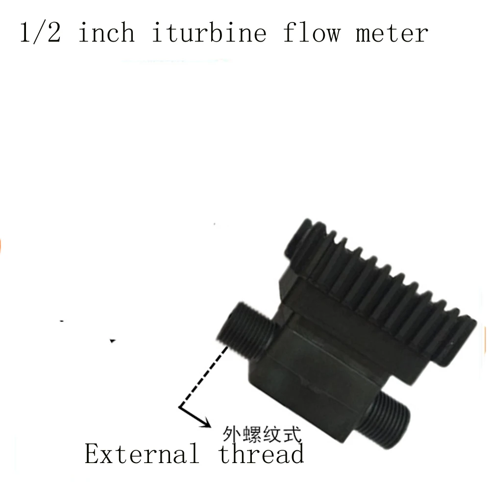 1/2 дюймов iturbine расходомер электронная цифровая форма метанол Бензин керосин мочевина воды Таблица Малый поток