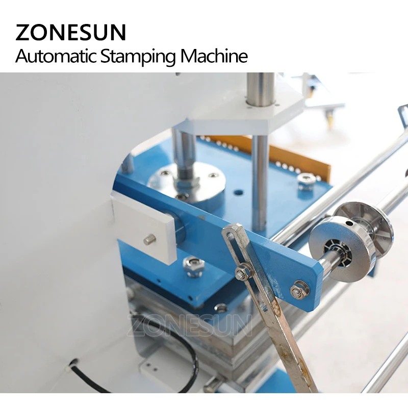 ZONESUN ZY 819M пневматическая машина для штамповки логотипа кожи имени карты|Кухонные