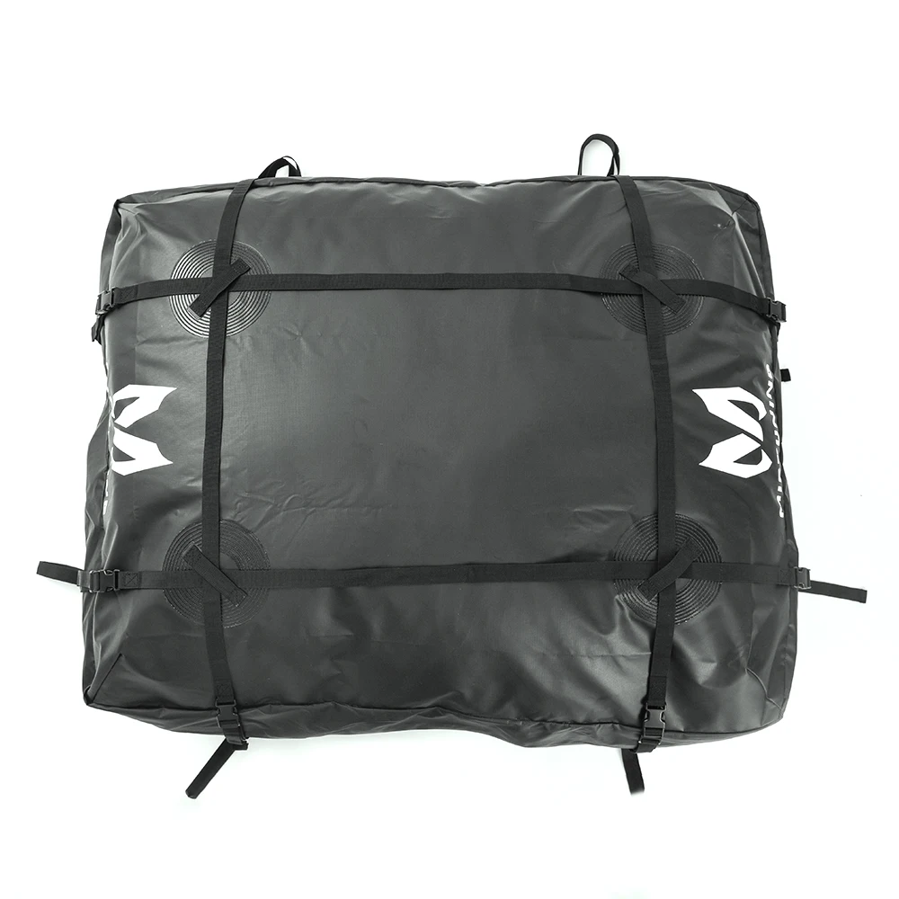 MICTUNING Водонепроницаемая переноска на крышу, багажная дорожная сумка(15 кубических футов) для транспортных средств с рельсами на крышу T24528a, сумка для хранения