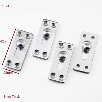 

4pcs/Lot Furniture Wood Bed Rail Hanging Bracket Fitting Connector Fastener Invisible Concealing Hanger