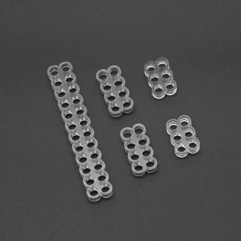 High quality Round Acrylic Cable Combs  for 18AWG/16awg single sleeved wire-2pcs