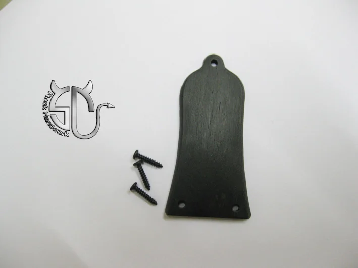 

Free shipping guitar accessory African ebony handmade truss rod cover for EPI guitars