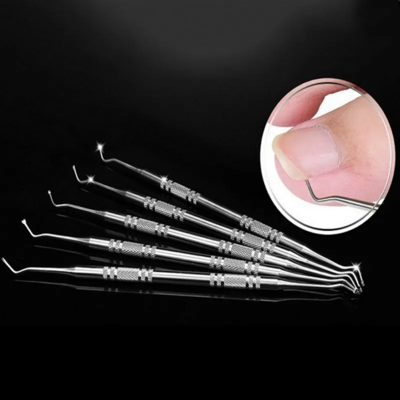 

Professional Ingrown Toe Nail Correction Tool Foot Nail Care Toe Nail Hook Pedicure Tool Women' Nail Art Equipment Set