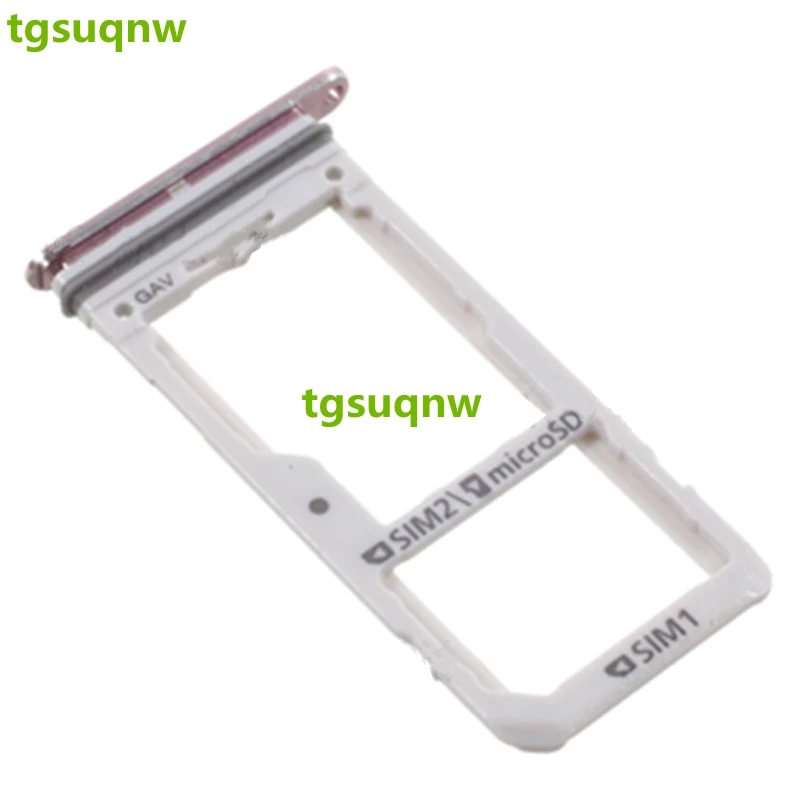 

SIM1 + SIM2/Micro SD Card Tray Slot Holder Part for Samsung Galaxy S8 G950 / S8 Plus G955 Dual SIM Card Tray