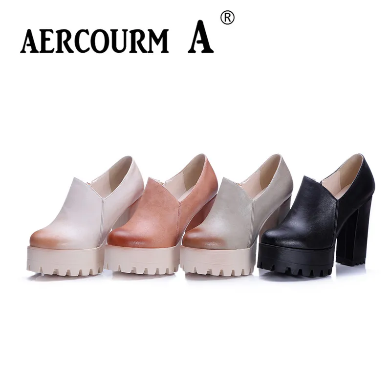 Aercourm A 2018 г. Новое поступление Для женщин обувь на высоком каблуке женские