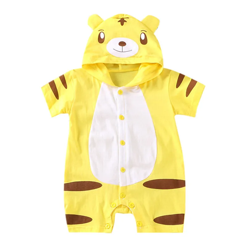 The new fashion cute design Newborn Baby Boy Girls Cartoon Infant Rompers Jumpsuit Outfits Clothes  (7)