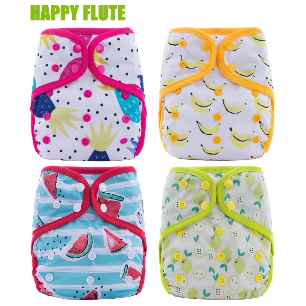 Lowered Cloth Diaper PUL Happy-Flute One-Size Baby Breathable for Fit 8-35 Pounds 5pcs U-Pick qVg7aRdZ