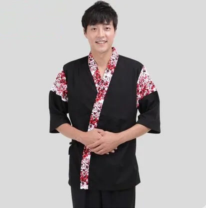 Корея униформа официанта для мужчин Японии униформа официанта Японский официант одежда осень Ресторан Одежда
