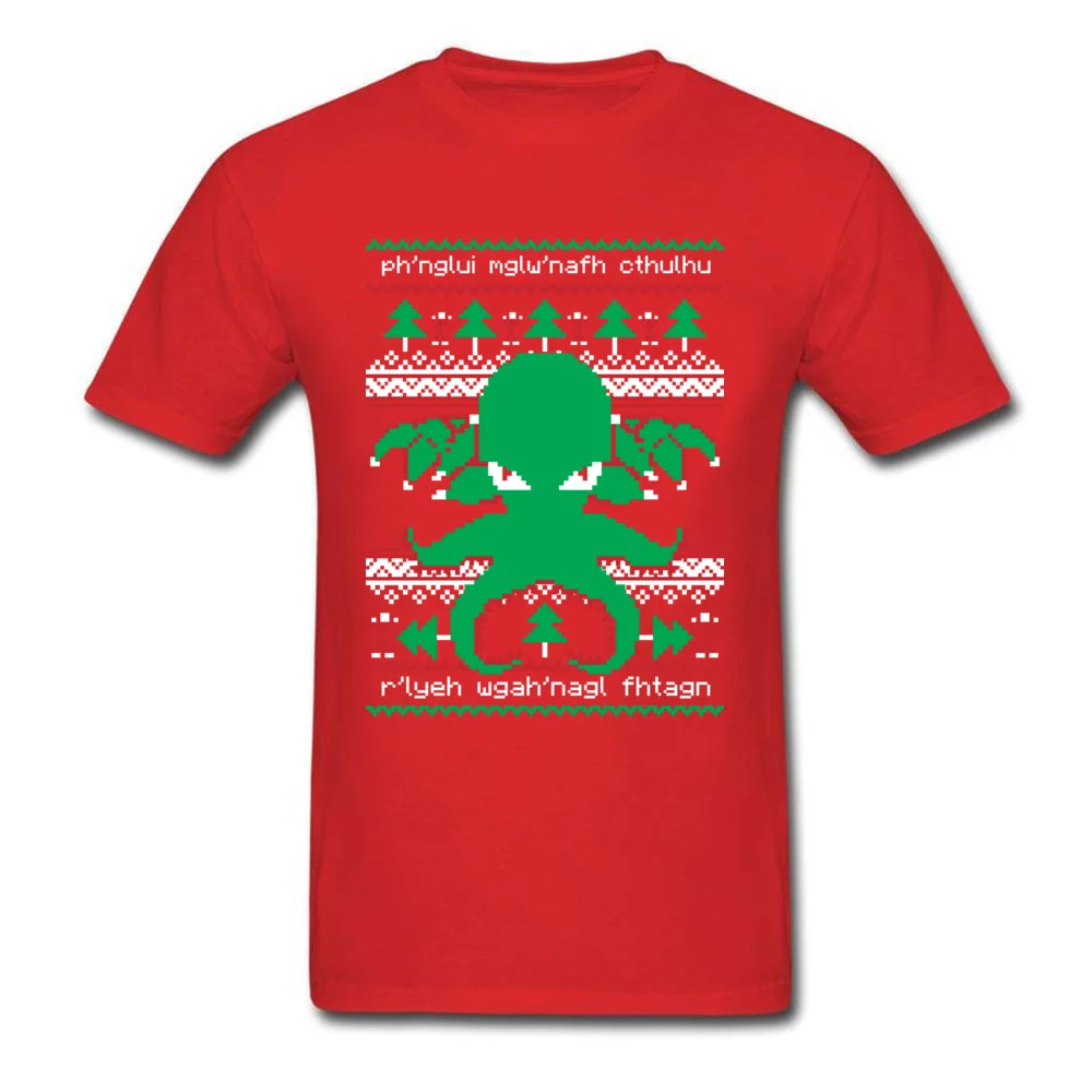 Cthulhu Cultist Christmas Santa_red