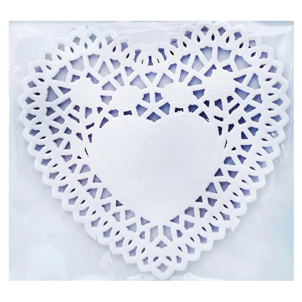 

Swovo lace border heart Metal Cutting Dies Stencils DIY for Scrapbooking Paper Card Decorative Craft Embossing stamps and dies