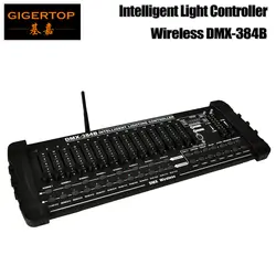 Gigertop 384 канала DMX512 Универсальный светодиодный свет этапа контроллер dj консоль вечерние Disco общий протокол 2,4 г антенны CE ROHS