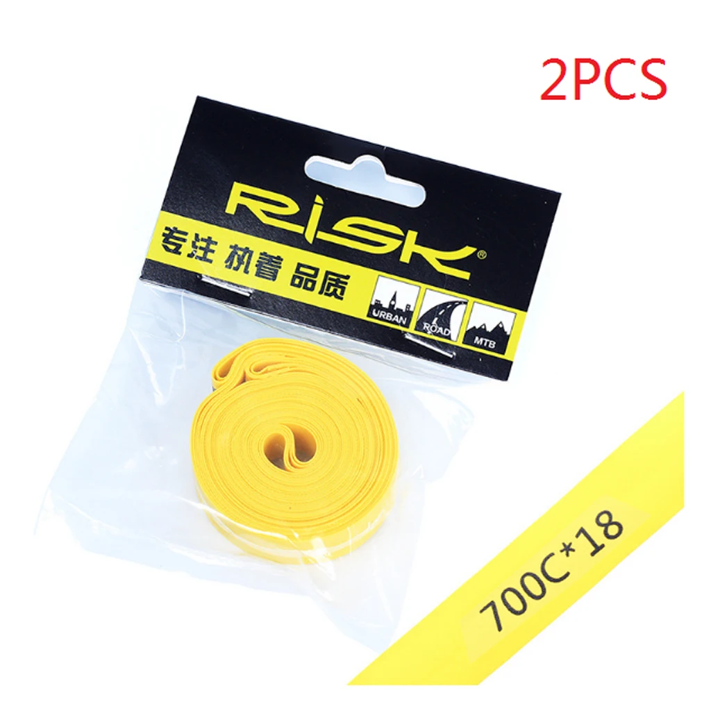 4Pcs/Set Bicycle Tire Liner Anti Puncture Protective Pad / Wheel Rim Strips Tape - for 700C Road Bike or Fixie