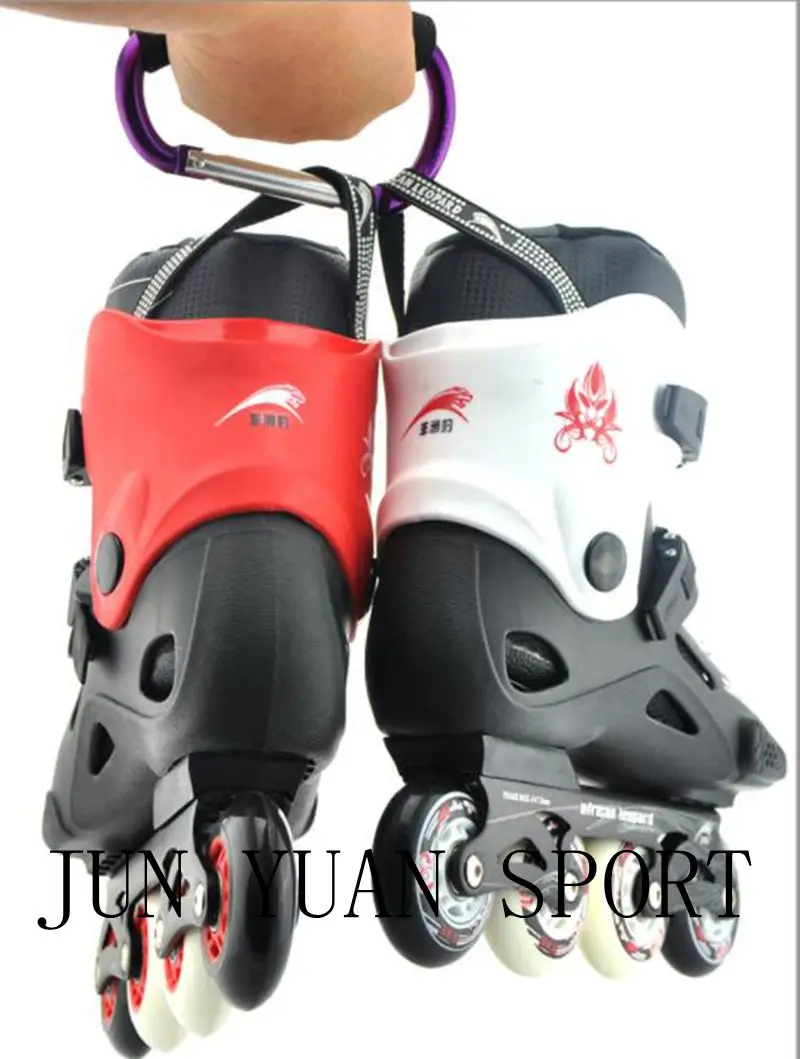 جودة عالية! متعدد الوظائف الرول الزلاجات مقبض مشبك معدني هوك الرباطات ل تعرج مضمنة التزلج أحذية ، شحن مجاني!