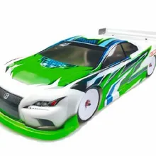 Killerbody 48600 1/10 на дороге тело 190 мм прозрачный ПК супер светильник вес тела с stciker rc автомобиль Kyosho Taimya HPI осевой