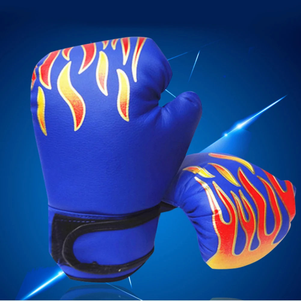 

Kickboxing Kids Punching Fighting Boxing Gloves PU Leather Ergonomic Training Adjustable Sports Accessory Muay Thai Child