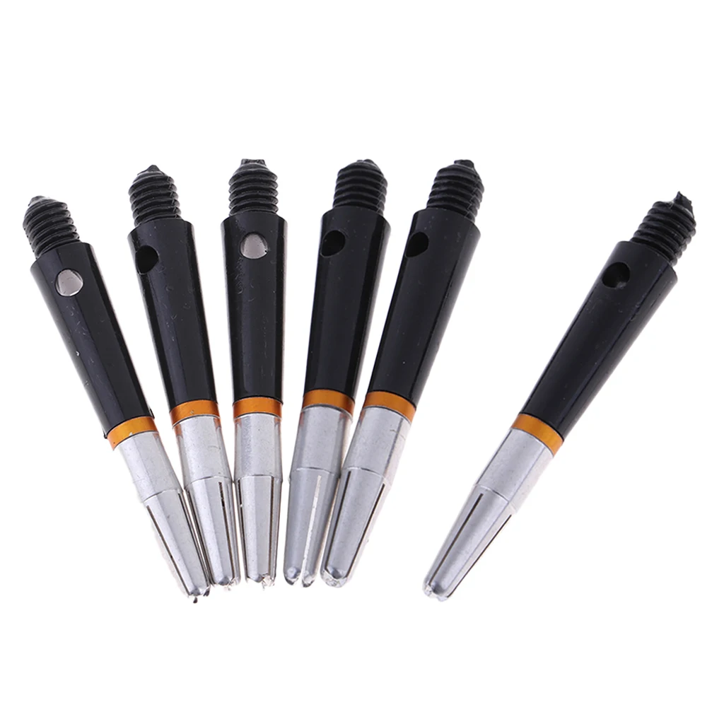 6 Count Standard 360 Degree Rotating Dart Shaft Stems 35mm Fixing Maintaining Components Accessories