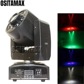 

LED Wash Mini Spot Light DMX Moving Head 30w Spot 4X8W Wash RGBW 4IN1 High Brightness Focus Stage Disco Party Lights