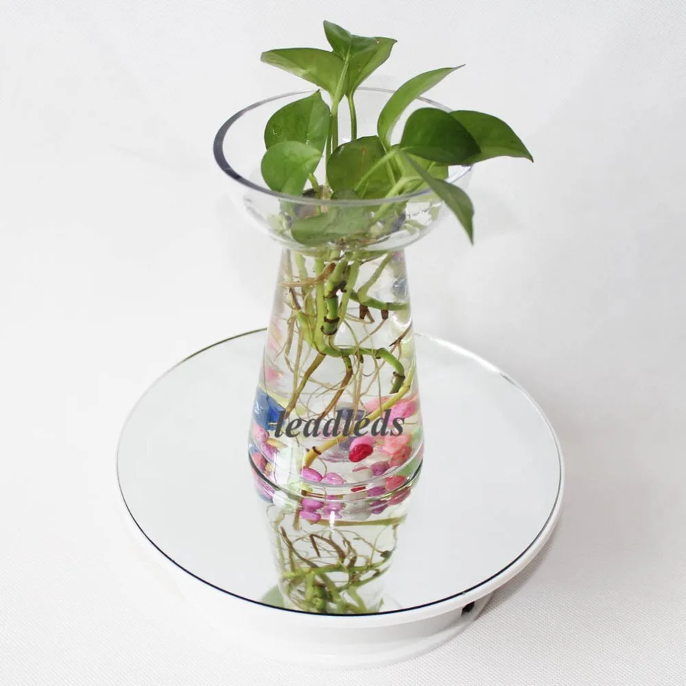 Wholesale Free Shipping Battery And AC Adapter Powered Rotating Display Stand For Camera Ipad