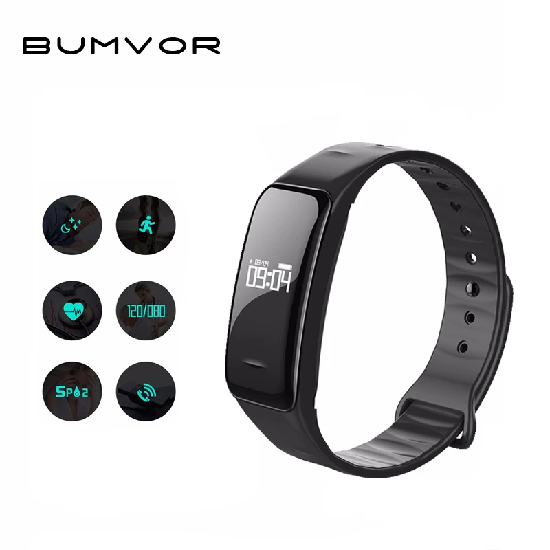 

Smart Bracelet Health Tracker Waterproof Sport Bracelet Watch For iOS Android