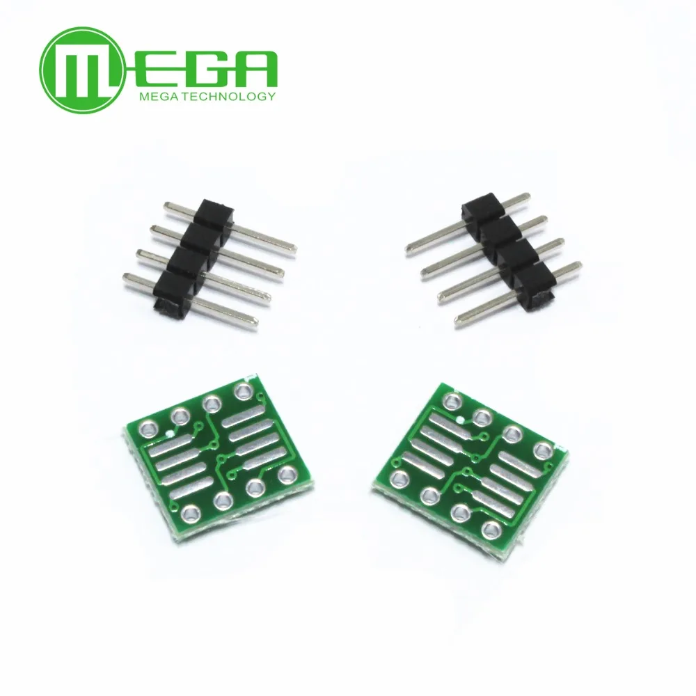 80PCS/LOT SOP8 turn DIP8 / SOIC8 to DIP8 IC adapter Socket PB FREE with ...