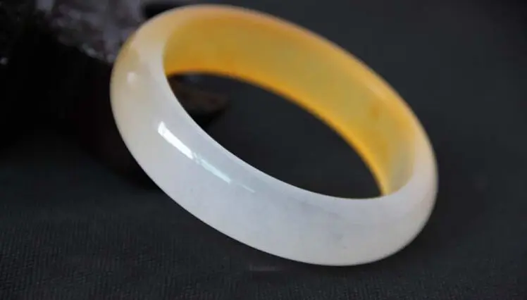 

Hot sell ->@@ Hot natural Gobi gold jade bracelet hand-polished AAA -Top quality free shipping