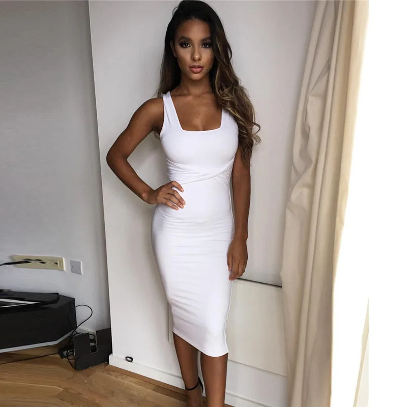 sleeveless bodycon dress01