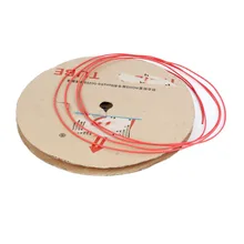 200 м длина 2,5 мм Диаметр Красный полиолефин Термоусадочная трубка 600 в