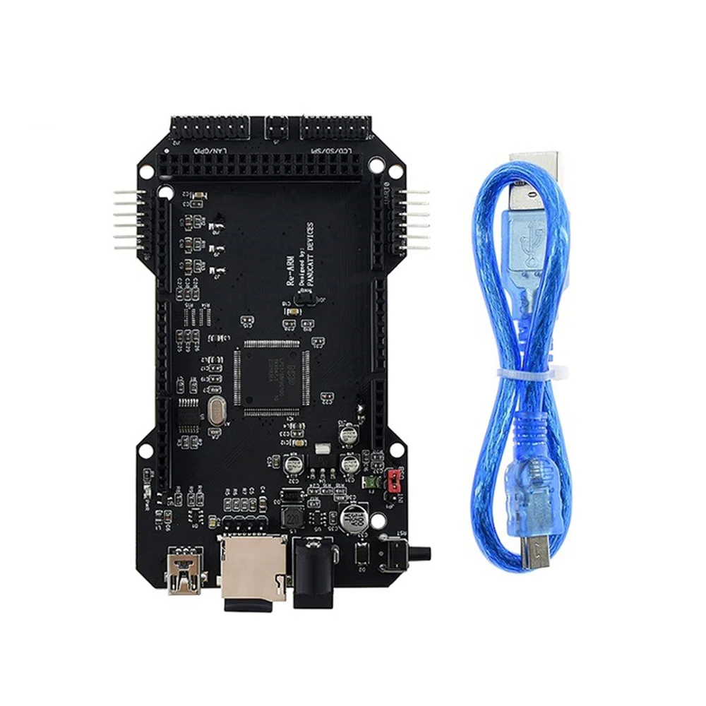 

3D Printer Parts Cloned RE-ARM Control Board Upgrade Mega 2560 R3 3D Printer Board 32-Bit Motherboard To Ramps