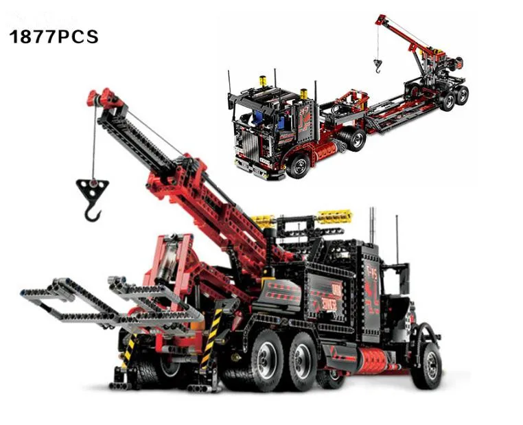 

NEW Technic Mechanical Ultimate Trucks Model Building Blocks Educational Brick Toys Compatible with 8285 Lepin