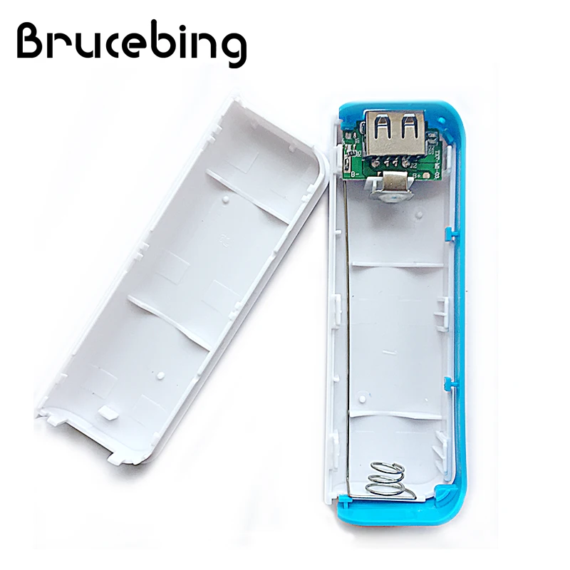 1x18650 Корпус внешнего аккумулятора бесплатный сварочный USB порт внешний