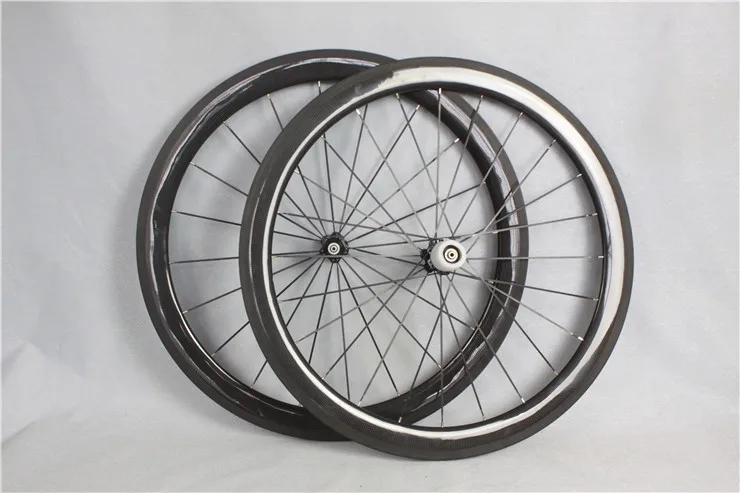 

50mm Clincher Tubular Cyclocross Bicycle Wheelset 700C 23mm Width rim Brake Carbon Wheels glossy or matte finish