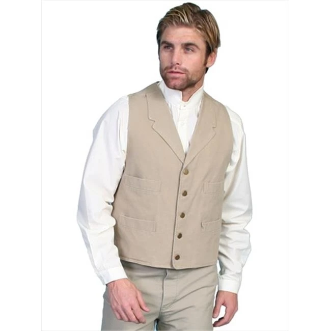 Scully RW041-SAN-L Mens Rangewear Frontier Vest Sand Large