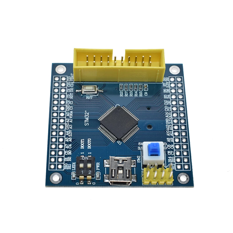 2 шт. STM32F103RET6 ARM STM32 минимальная системная макетная плата модуль для arduino минимальная системная плата совместимый STM32F103VET6