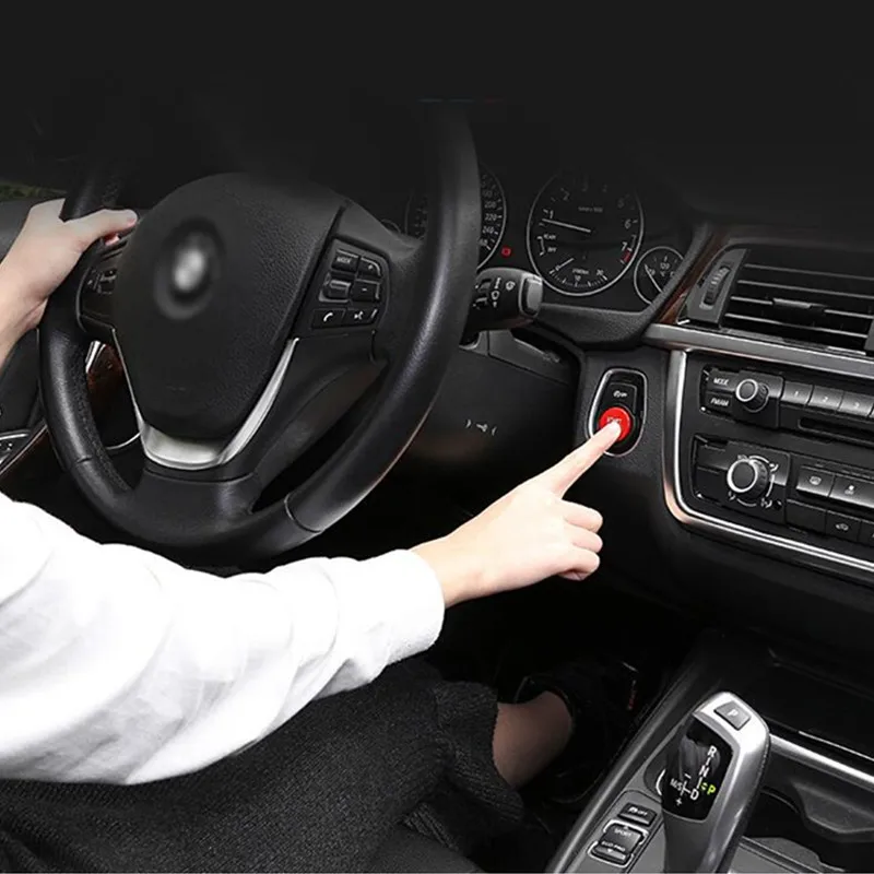Крышка выключателя двигателя для BMW E90 E91 E60 E84 E83 E71 E72|Наклейки салона авто| |