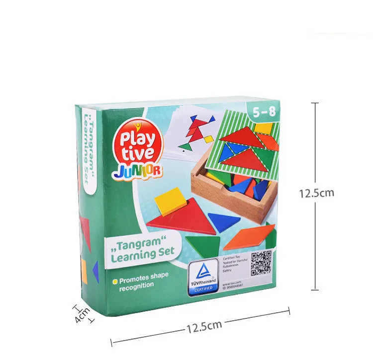 32 шт, цвет изменен, сделай сам, пазл, деревянная головоломка, подарок для детей, креативные развивающие игрушки, игра, Детский обучающий набор tangram