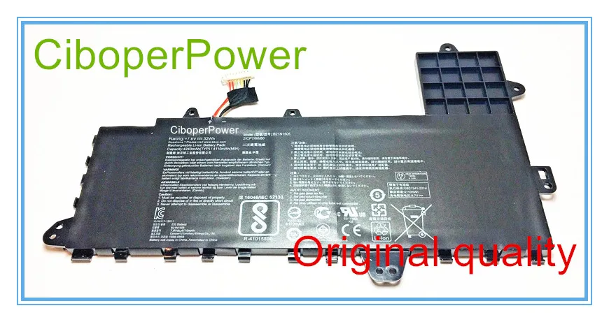 Original New Battery Pack B21N1505 battery for E402M E402MA E402S E502S Series Tablet 7.6V photo