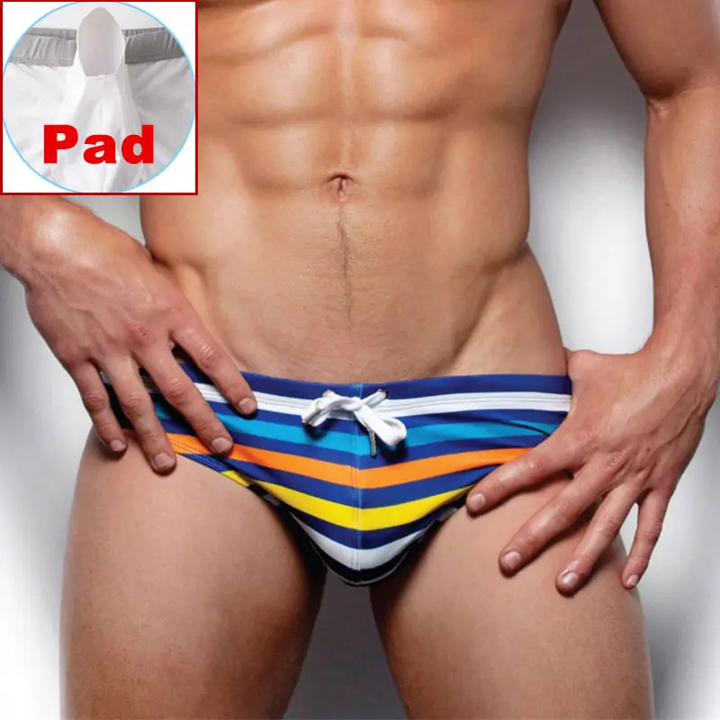 push up men's swimwear